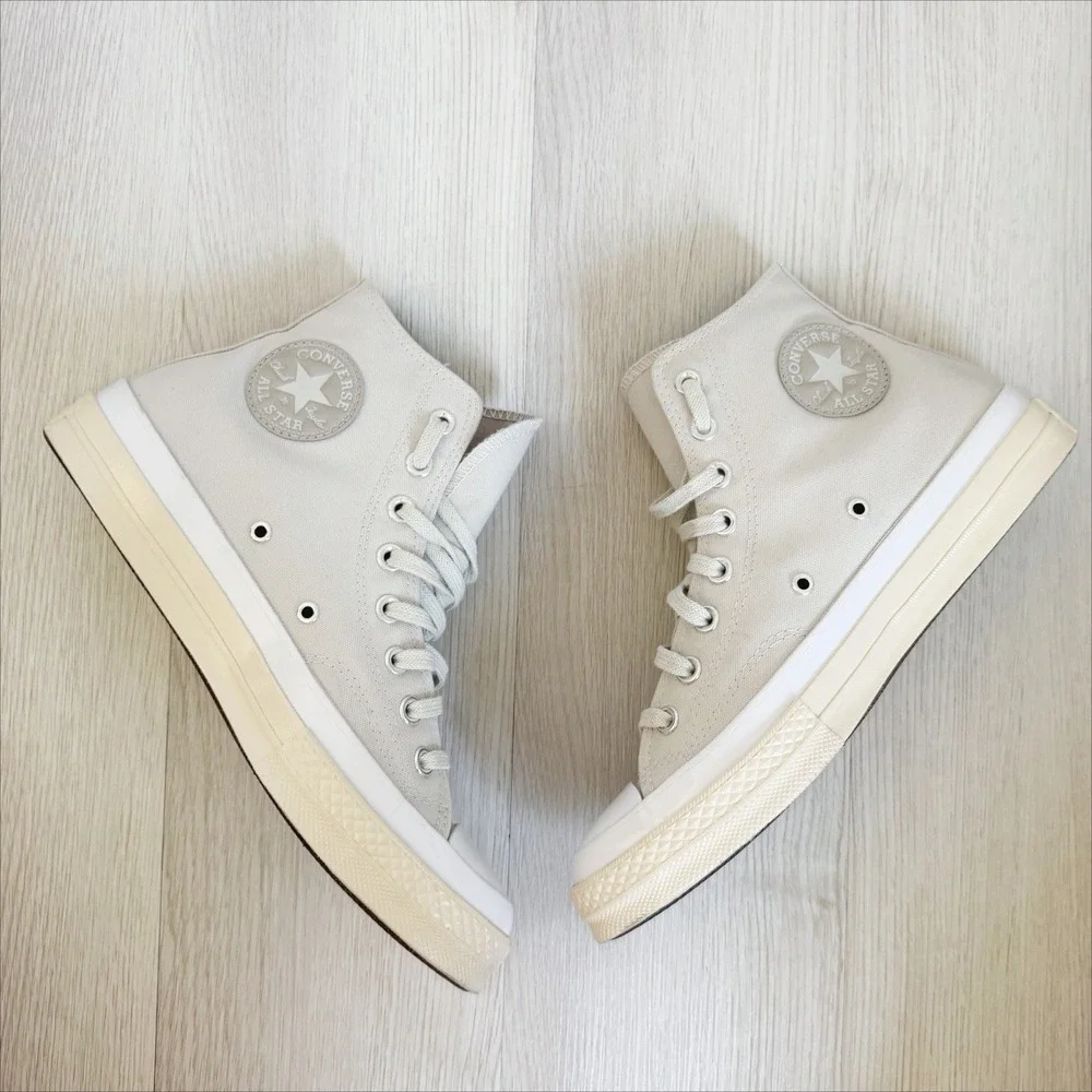 Converse Chuck 70 Hi A00727C Womens 9 Unisex Mens 7 Light Bone Papyrus Neutral